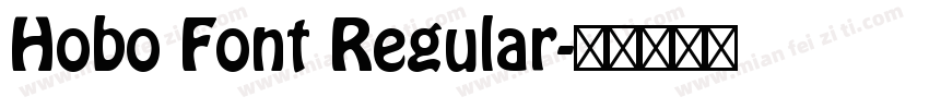 Hobo Font Regular字体转换